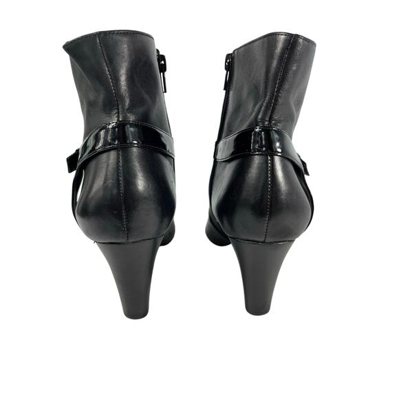 Ralph Lauren Lauren Women's Leather Saida Boot Black - Picture 5 of 10